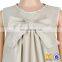 Girl Summer Linen And Cotton Dress Fashion Kids Sleeveless Dress