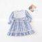 2020 Autumn toddler dress New Girl's Sweet Plaid Dress Korean Lace Vest Plaid 2-Piece Set kids dresses for girls