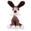 HQP-WJ012 HongQiang  Manufacturer wholesale chew tough brown grey beige pet dog plush rope toys