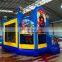 Inflatable bounce house with slide inside for Theme park