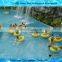 Outdoor Water Park Swimming Pool Lazy River With Wave Making Machine