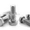 A286 stainless steel cone point hex socket head special screws M10 all thread rod M36 hex bolts and nuts
