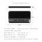 Li-polymer Battery Woven Pattern ABS Slim Lightweight Power Bank for Business Trip Outdoors 2500mah