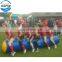 Crazy exciting cheap team building games inflatable bouncy sausage racing