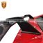 LP610 Carbon Fiber Rear Bumper Spoiler for Huracan LP610 LP580 Rear Wing Spoiler