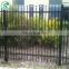High quality powder coated wrought iron tubular garden fence
