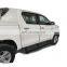 Factory price black aluminum Car Running boards 4x4 Auto accessories electric step bar Side step for toyota hilux vigo
