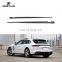 JCSportline Carbon Fiber Side Skirts Extension for Porsche Panamera 971 4S Hatchback 4-Door 2017-2019