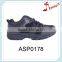Authentic wholesale men wedge laced sneakers flat outsole running sneakers