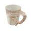 New Product Factory custom hand painted giraffe animal shape ceramic planter plant flower pot