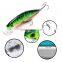 POP sale 8.5cm/13.5g 7 colors high hardness steel ball High Carbon Treble Shape Hook minnow fishing lure