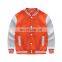 Manufacturer's custom brand LOGO children's baseball uniform school uniform 100% cotton sweater casual sports cardigan jacket