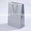 Custom Design Handle Grey Luxury Clothing Shopping Packaging Art Paper Bag
