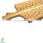 Teak Wood Cutting Boards Set of 2 Impressive grain and natural golden coloration Low maintenance and high durability