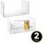 Acrylic Wall Mount Towel Organizer Shelf for Kitchen, Bathroom,Bedroom