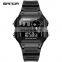 SANDA 418 Latest Men Digital Sport Watches Silicon Watch Band Stopwatch Back Light Time Showed Boys Digital Watch