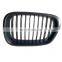 Matt Black Single Line Car Front Black Wide Kidney Grille Grill for BMW E39 5 Series 1997 -2002 2003