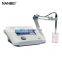 Digital multiparameter water quality analyzer ph sensor probe multifunctional ph ec meter