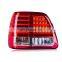 Landnovo  body parts upgrade car new design led taillight For Toyota Land Cruiser 1999-2007 Tail Light Assembly