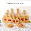 Customized New Design High Quality Organic Kitchen Round Bamboo Pizza Board