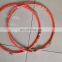 Electrical Wall Wire Conduit Tool 4mm 10M-50M Fiberglass Reel Push Puller Red Cable Puller Fish Tape