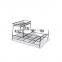 Double Deck Compact Dish Drainer Racks Kitchen Organization and Holders