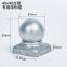 Ball cap Road closure cap Fence Stamping cap Ball column cap Decorative iron ball column head Hollow fence Fence