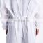 Disposable Non Woven Protective Safety Coverall With Hood Without Shoe Cover