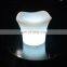 LED Luminous Ice Bucket Square Plastic KTV/ Nightclub Party Rechargeable Luxury Plastic Modern Home LED Glowing LED Ice Bucket