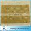 Golden Bling Bling Hot Fix Crystal Rhinestone Mesh Custom 24*40 Hot Fix Rhinestone Mesh for Shoe Decoration