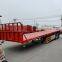 Flat container semi-trailer export semi-trailer export low flat semi-trailer