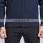 Best Selling Products Men Winter Dark Grey Cashmere Zipper Cardigan Sweaters