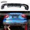 F34 GT High quality Carbon Fiber Rear Diffuser Rear Bumper Lip For BMW 3 Series F34 GT M Sport
