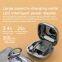 258 TWS Mini Hook Earbuds Wireless Sport Earphone Waterproof BT5.0  Stereo Headphone Touch Control Headset