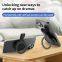 Portable 360 Degree Rotation Ring Holder Magnetic Wireless Charger Stand For Iphone 15 14 13 12