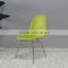 replica wholesale beech chrome metal frame plastic PP Charles side chair