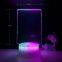 Factory price Hot Sale 3D Illusion Blank Acrylic Sheet Night Lights Oem Plate With Rgb Lamp Base touch remoter Diy Acrylic Lamp