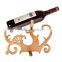 Carving Wooden Wine,single bottle wooden animals wine rack
