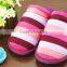 2015 newest high quality cheap indoor cotton soft slippers for women Korea style slippers wholesale