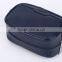 Black Toiletry Cosmetic Bag Wholesale Canvas Bag/ PU Cosmetic Bag