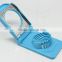 COLORFUL PLASTIC ROUND & REC EGG SLICER, ABS+STAINLESS STEEL, WITH COLOR BOX