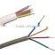 0.4mm 0.5mm CCA telephone cable rj11 drop wire telephone cable