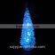 20cm Crystal Colorful Christmas Tree With Led Lights Promotion Gift