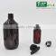 Plastic Amber Shampoo Lotion Bottle 500ml 400ml 300ml 200ml 150ml 100ml