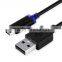 Classic Micro USB Charger Cable Cord With LED Light
