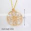 funky promotional china wholesale crystal glowing pendant necklace