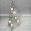 2016 wholesale mercury christmas tree shape tealight candle holder