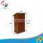 Modern wooden table speaker stands