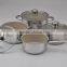 7 Pcs Ceramic Stainless Steel Cookware