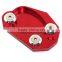 BJ-SSE-KA001 Recommended CNC Aluminum Anodized Motorbike Motorcycle Side Stand Plate for Kawasaki ZX6R 09-14